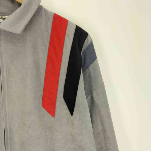 アディダス adidas 70-80S フランス製 VENTEX社製 ユーロ企画 ベロア ジップアップ トラックジャケット メンズ import:L