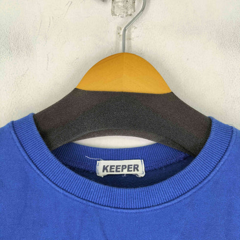 keeper アーチロゴプリント クルーネックスウェット メンズ