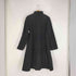 カナダ製 SUPERFINE VIRGIN WOOL AND CASHMERE スタンドカラー ロングコート レディース US:10