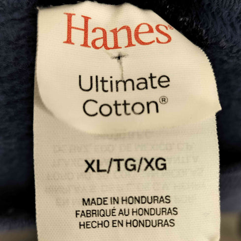 ヘインズ Hanes フロントプリント クルーネックスウェット メンズ import:XL