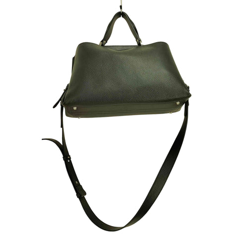 デプレ DES PRES KAREN レザーハンドバッグ シボ革 2WAY レディース