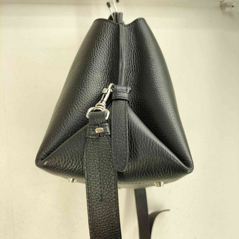 デプレ DES PRES KAREN レザーハンドバッグ シボ革 2WAY レディース