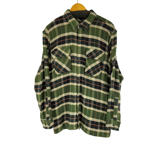 ハフ HUF チェック ヘビーネルシャツ メンズ JPN:L