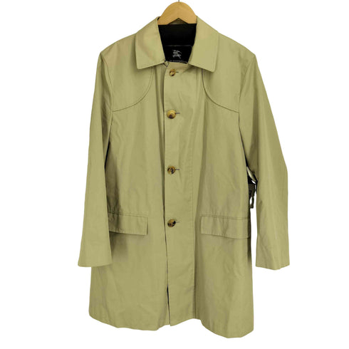 バーバリーロンドン BURBERRY LONDON 前立て裏チェック ステンカラーコート メンズ import:M