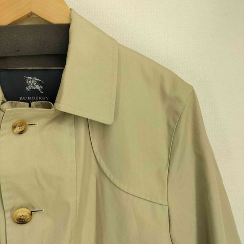 バーバリーロンドン BURBERRY LONDON 前立て裏チェック ステンカラーコート メンズ import:M