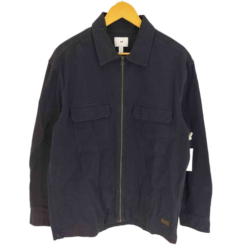 エイチアンドエム H&M カバーオール ジップアップ ワークジャケット メンズ import:L
