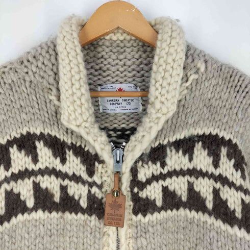 カナディアンセーター CANADIAN SWEATER ノルディック カウチンニット カーディガン メンズ