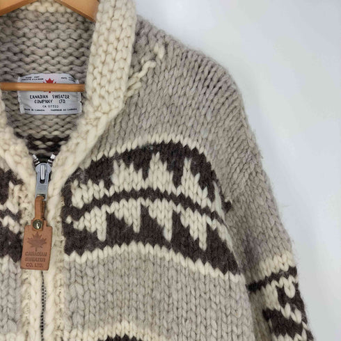 カナディアンセーター CANADIAN SWEATER ノルディック カウチンニット カーディガン メンズ