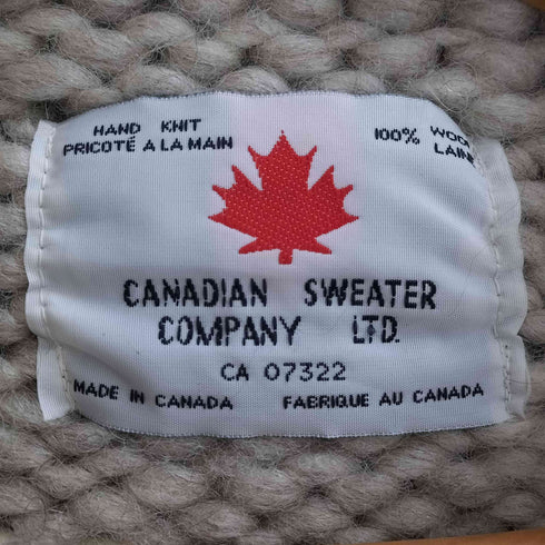 カナディアンセーター CANADIAN SWEATER ノルディック カウチンニット カーディガン メンズ