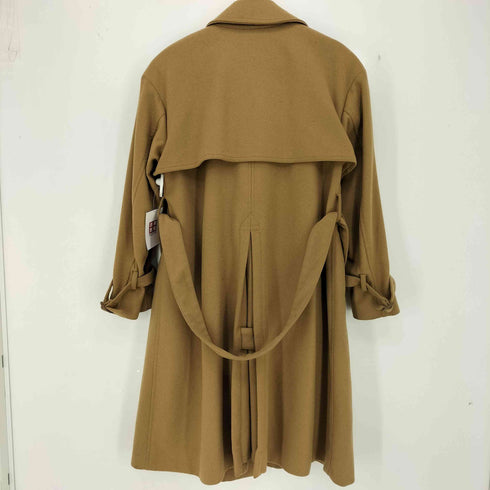 SOSO PHLANNEL ウールカシミヤ トレンチコート レディース 34