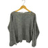 ザラ ZARA アルパカブレンド ナイロンウール ボートネック ニット レディース import:M