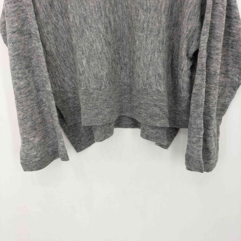 ザラ ZARA アルパカブレンド ナイロンウール ボートネック ニット レディース import:M