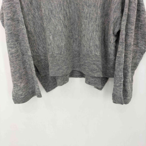 ザラ ZARA アルパカブレンド ナイロンウール ボートネック ニット レディース import:M