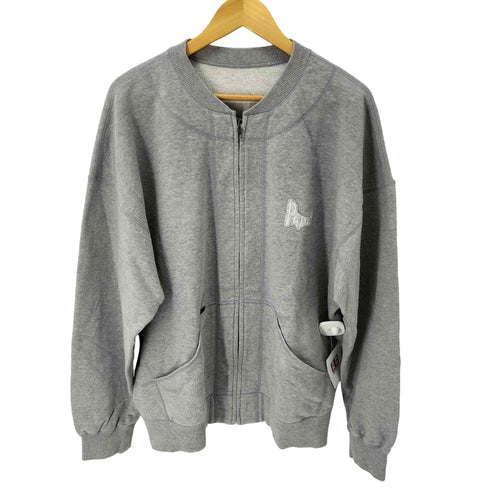 パパス papas オーバーサイズ スウェットブルゾン メンズ