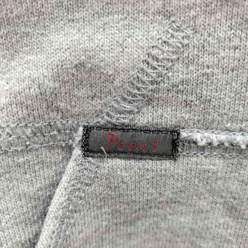 パパス papas オーバーサイズ スウェットブルゾン メンズ