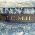 H.C.M.II ウォッシュ加工 マルチポケットフルジップ デニムジャケット Y2K レディース import:M