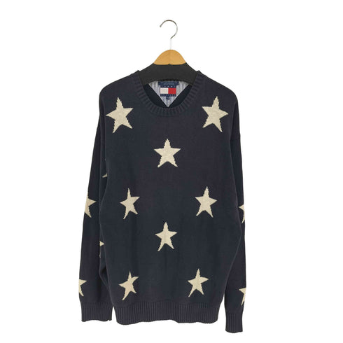 トミーヒルフィガー TOMMY HILFIGER 90S Star Cotton Knit メンズ import:M