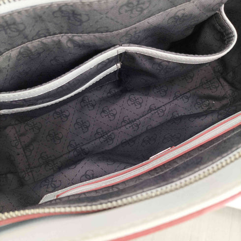 ゲス GUESS スマイル ハンドバック レザー レディース