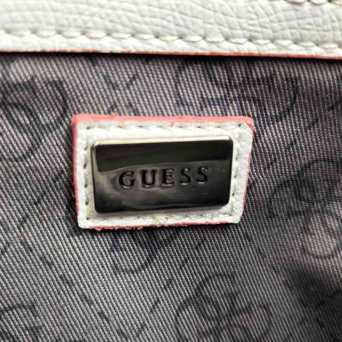 ゲス GUESS スマイル ハンドバック レザー レディース