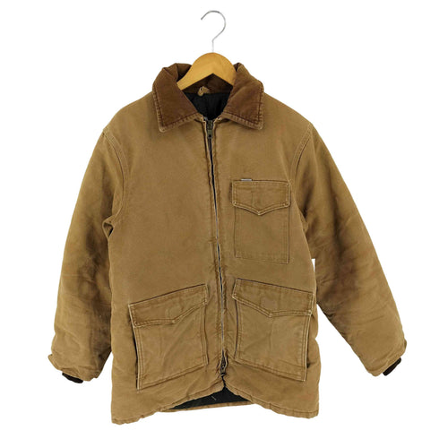 カーハート Carhartt 80S ジップアップ キルティング ワーク ダックジャケット メンズ import:M