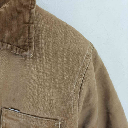 カーハート Carhartt 80S ジップアップ キルティング ワーク ダックジャケット メンズ import:M