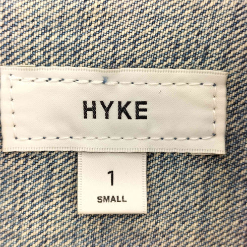 ハイク HYKE BALLOON SLEEVE DENIM JACKET TYPE2 2nd バルーンスリーブ デニムジャケット レディース JPN:1