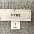 ハイク HYKE BALLOON SLEEVE DENIM JACKET TYPE2 2nd バルーンスリーブ デニムジャケット レディース JPN:1