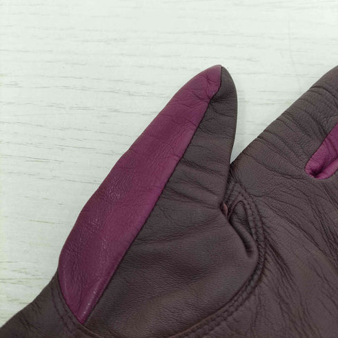 GLOVES FRATELLI FORINO イタリア製 レザーグローブ レディース 7
