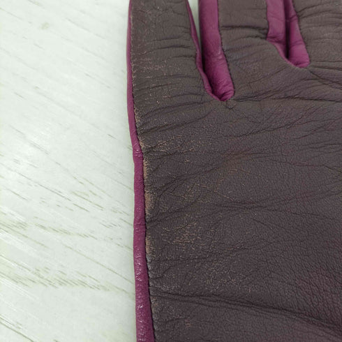 GLOVES FRATELLI FORINO イタリア製 レザーグローブ レディース 7