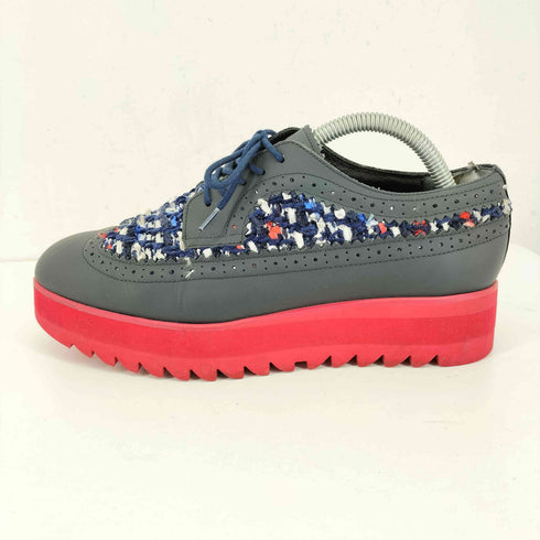 オニツカタイガー ONITSUKA TIGER COOHEM BROGUE WEDGE-O ウェッジソールスニーカー レディース JPN:24