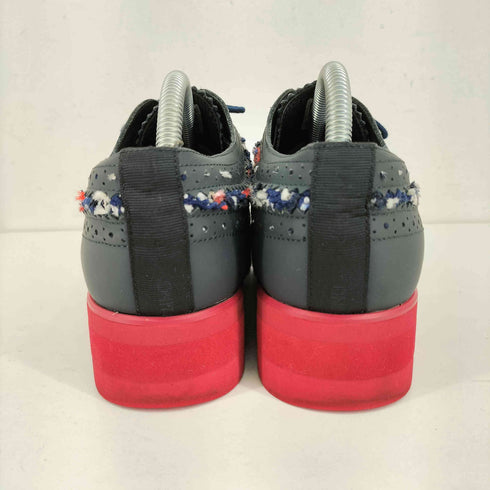 オニツカタイガー ONITSUKA TIGER COOHEM BROGUE WEDGE-O ウェッジソールスニーカー レディース JPN:24