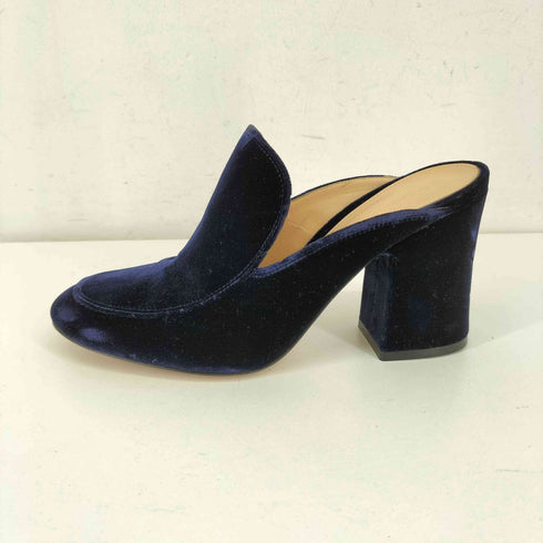 ジャンビトロッシ Gianvito Rossi ベルベットローファーパンプス レディース EUR:36