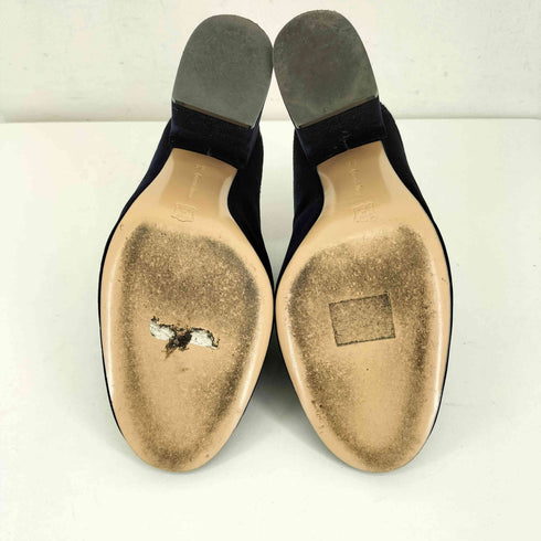 ジャンビトロッシ Gianvito Rossi ベルベットローファーパンプス レディース EUR:36