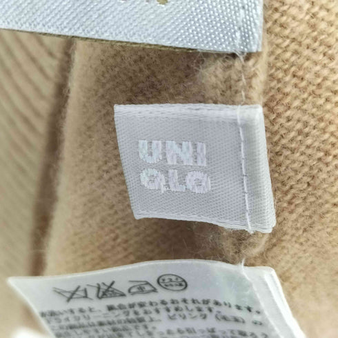 ユニクロ UNIQLO カシミヤタートルネックセーター メンズ