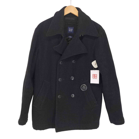 ギャップ Gap 00s 裏地キルティング ウール ピーコート メンズ import:S