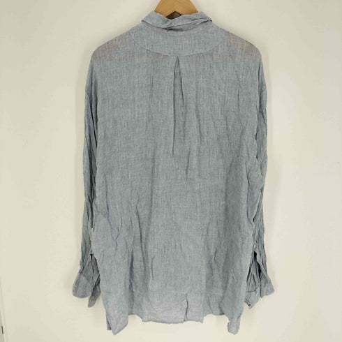 MONDO 90S イタリア製 L/S リネン シャツ メンズ import:L