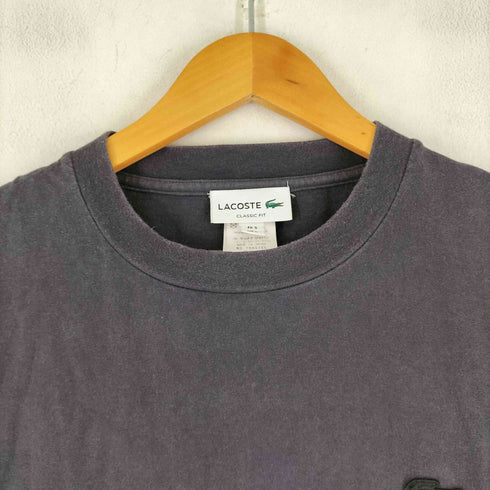 ラコステ LACOSTE CLASSIC FIT ワンポイント刺繍 S/S Tシャツ メンズ import:L