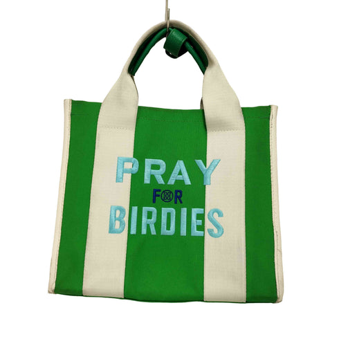 PRAY FOR BIRDIES ゴルフバッグトークバック メンズ