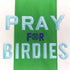 PRAY FOR BIRDIES ゴルフバッグトークバック メンズ
