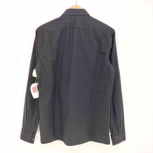 ニールバレット NEIL BARRETT SLIM FIT プリント 比翼 シャツ メンズ 15 1/2