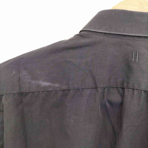 ニールバレット NEIL BARRETT SLIM FIT プリント 比翼 シャツ メンズ 15 1/2