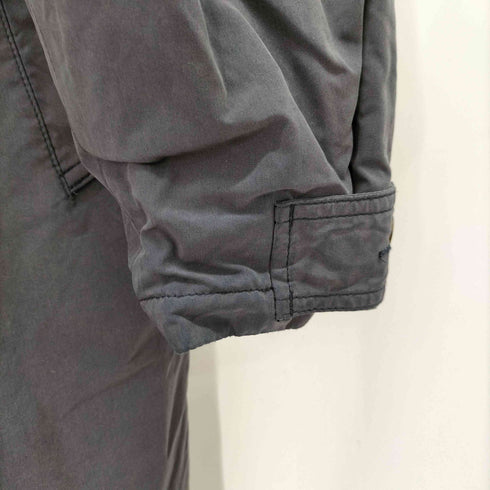 エルエルビーン L.L.Bean ピーチスキン 裏地チェック ステンカラーコート メンズ import:XL