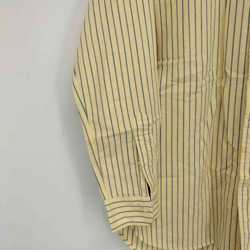 ラルフローレン RALPH LAUREN 90s CUSTOM FIT ポニー刺繍 ストライプ L/S ボタンダウンシャツ メンズ import:M