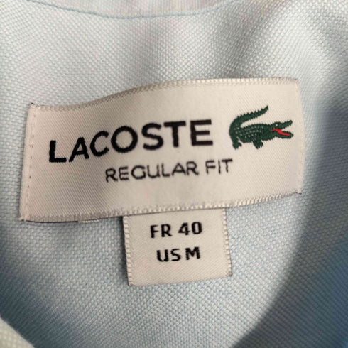 ラコステ LACOSTE REGULAR FIT L/S BDシャツ メンズ import:M