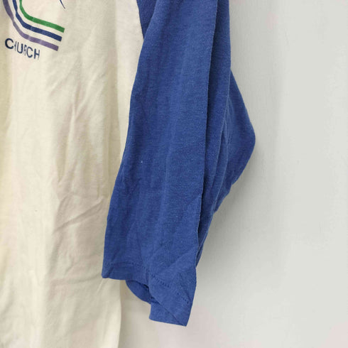 ロゴプリント ラグランTシャツ メンズ