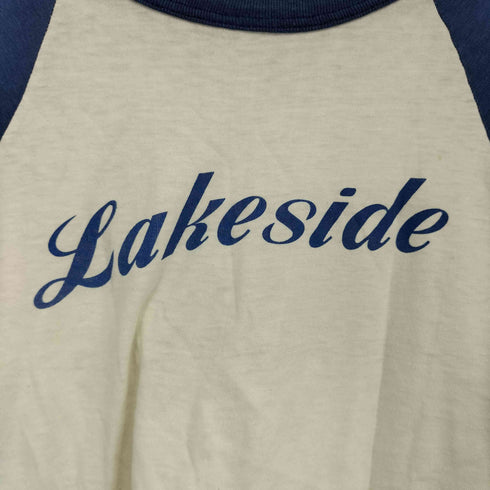 ロゴプリント ラグランTシャツ メンズ