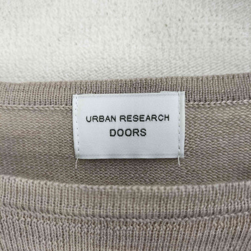 アーバンリサーチドアーズ URBAN RESEARCH DOORS ウォッシャブルウールワイドプルオーバー レディース JPN:M