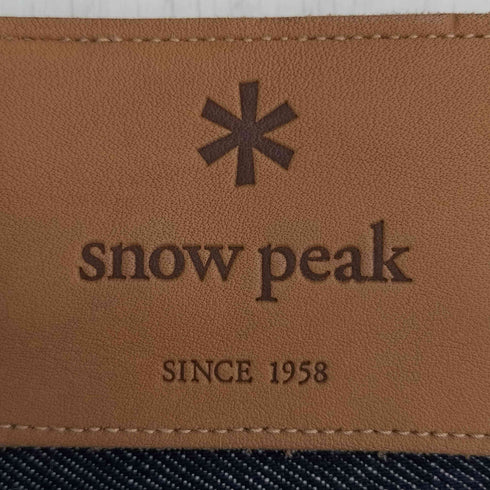 スノーピーク Snow Peak Recycled Cotton 5pkt Denim Slim リサイクル コットン 5ポケット デニム スリム メンズ US:30-31