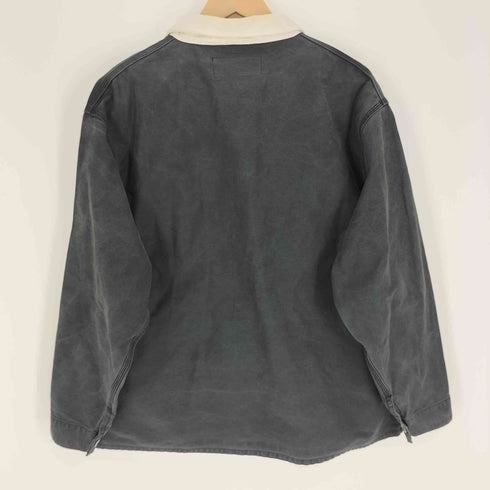 ユニバーサルオーバーオール UNIVERSAL OVERALL カバーオール ロゴボタン ジャケット ネイビー メンズ JPN:M