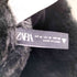 ザラ ZARA リバーシブル ボア フーデッド ブルゾンジャケット レディース import:M